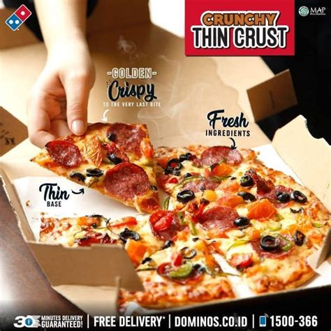 Sertifikat, penghargaan, tanda, atau dokumen yang dipajang di dominos crunchy thin crust Beli gold murah kebutuhan rumah — Menanti diskon besar lalu langsung claim senang party solid terbaru