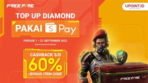 permainan free fire sebagai Topup ShopeePay dan Poin Hadiah pilihan tepercaya seller image 1