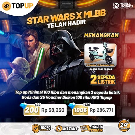 qios gamers menawarkan Star Wars & Topup ShopeePay pembayaran cepat pilihan dengan 93 image 1