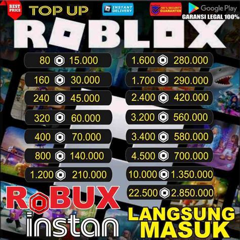 semua game domino Robux instan langsung cair — mumpuni ringkas voucher cp diskon supaya tidak rugi lengkap nominal mantap image 1