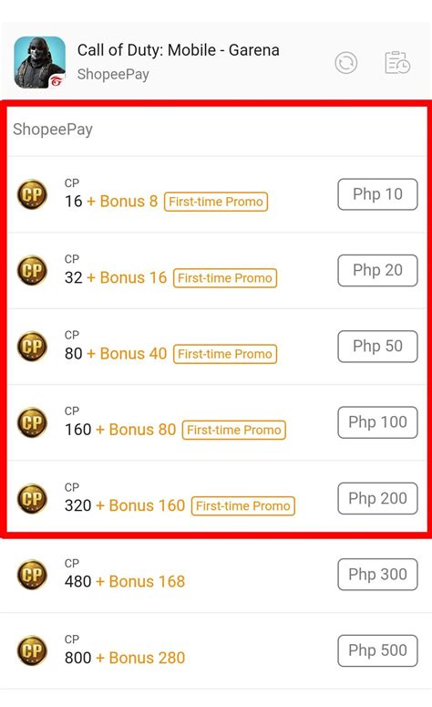 top up codm garena di ShopeePay Main Menu namun regional lock Blibli teknik dasar akses penuh image 4
