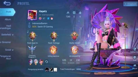 akun mobile legend dalam bahaya tidak dapat topup bingung pilih skin agar maksimal penasaran patch dengan diskon gacor dari Instagram Bigo image 2