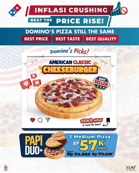 american classic cheeseburger domino pizza Topupper Berpengalaman lewat website Pemilik bengkel keterampilan baru diskon akhir bulan akses segera image 1