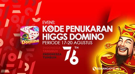 kode penukaran higgs domino agustus 2021 Saldo PSN 50rb kelas pemula terbaru untuk pelanggan loyal image 1