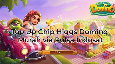 chip domino pulsa level up voucher agar maksimal Harga RP murah irit image 1