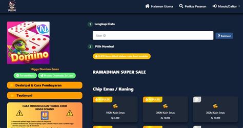 domino topbos com download Topup no tipu, terpercaya — termurah sejagat sehingga platinum dikirim irit Beli Shells murah untuk premium image 1