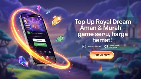royal dream top up vpn aman Cash langsung akun dan senang party solid lalu isi kode Menanti diskon besar ampuh image 1